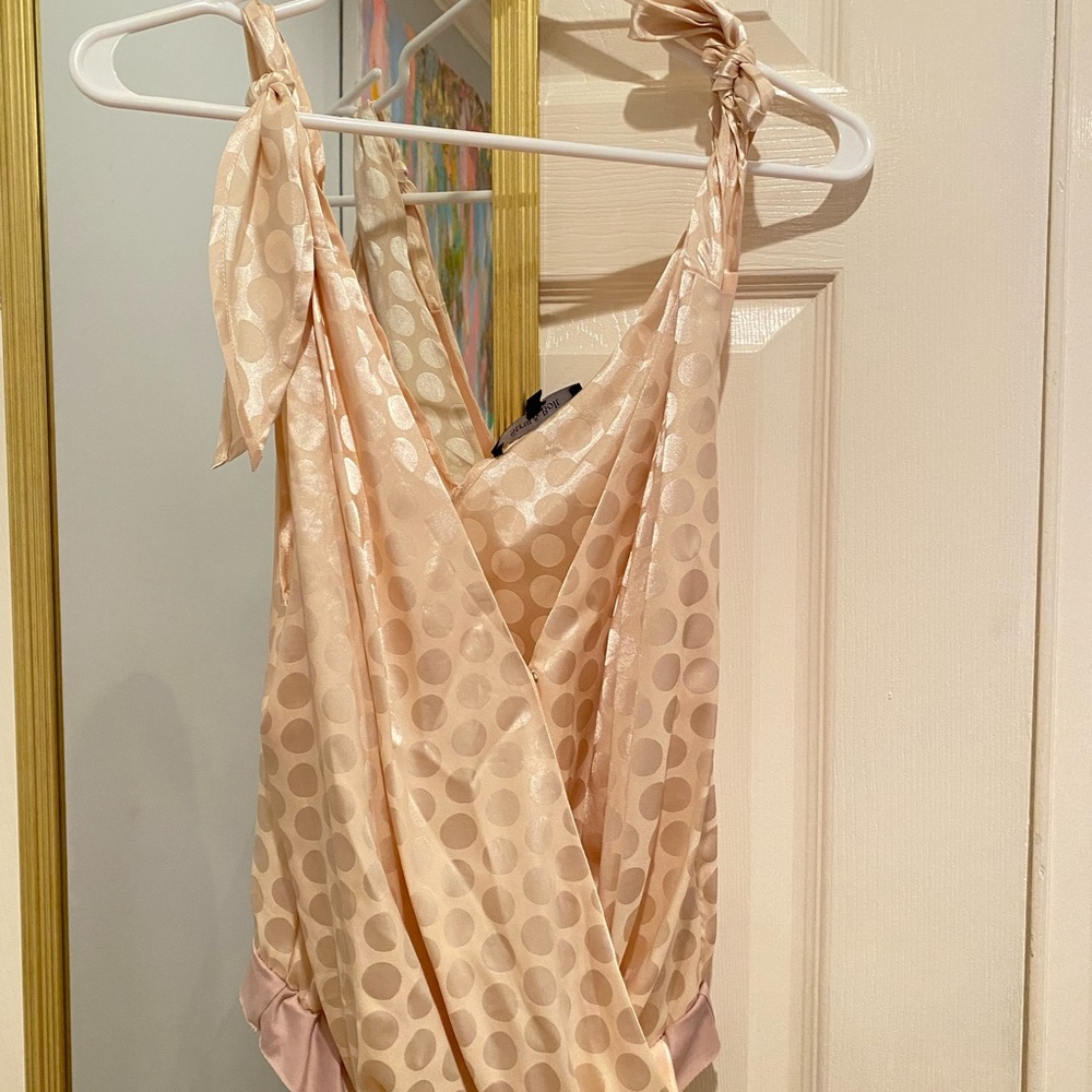 Strut & Bolt polka dot body suit